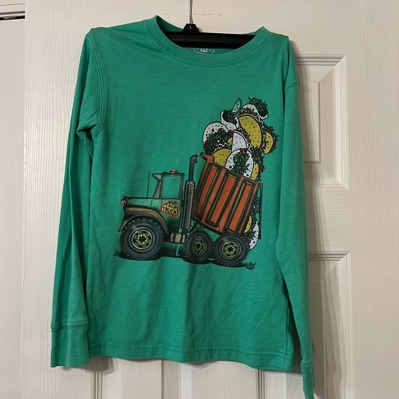 Wes and Willy long sleeve t-shirt size 7 - Picture 5 of 5